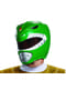 Green Power Ranger helmet for adults - Power Rangers Mighty Morphin