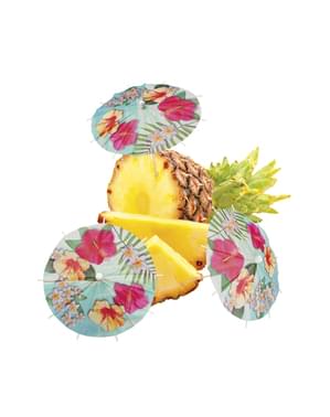 6 Hawaiiaanse Paradijs parasols
