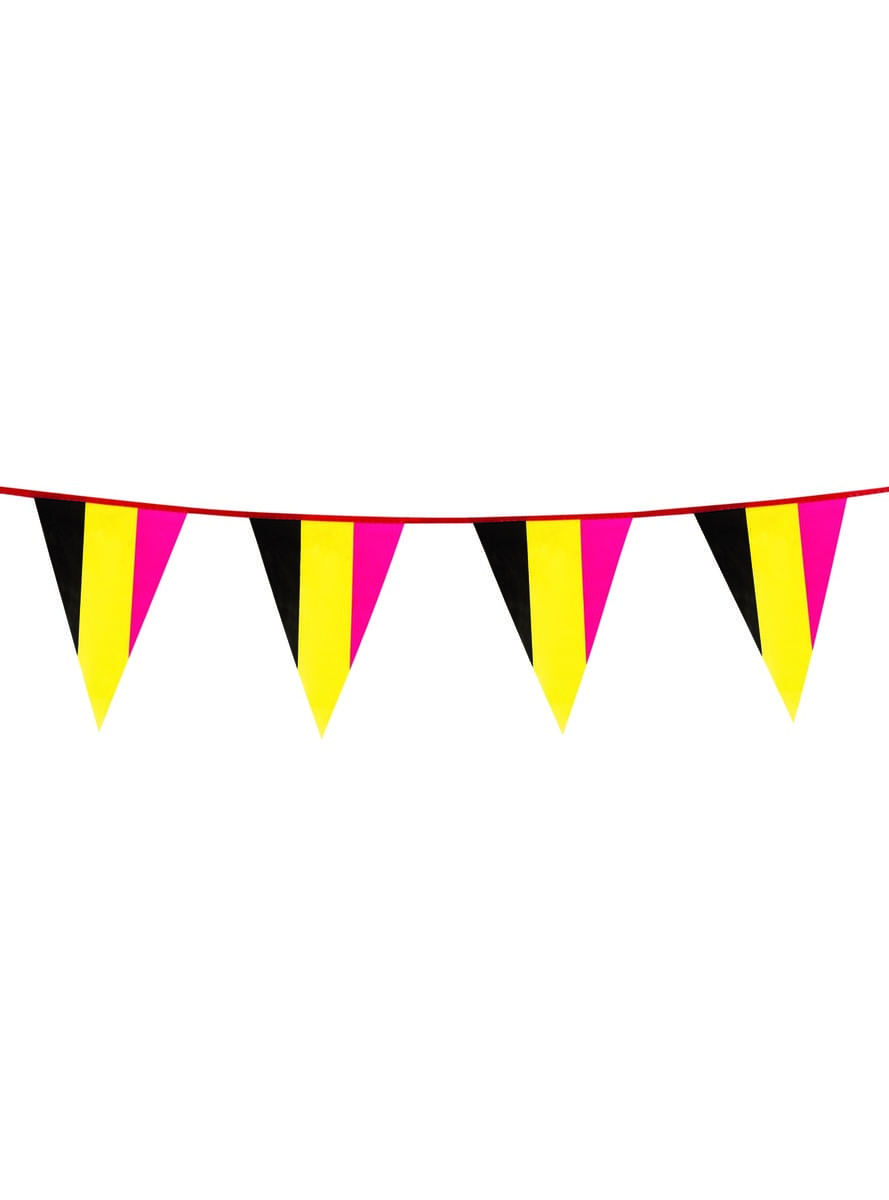 Guirlande fanions drapeau Belgique