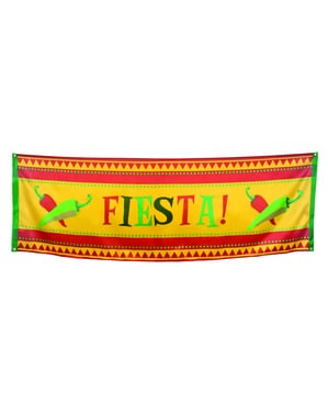 Bandiera decorativa per festa messicana