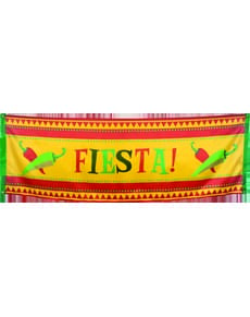 Bandeira decorativa para festa mexicana
