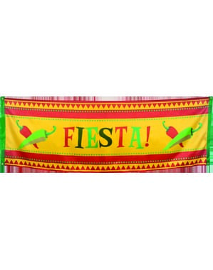 Bandera decorativa para fiesta mejicana