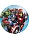 8 pratos de Os Vingadores Imponentes (23cm) - Mighty Avengers
