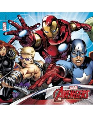 20 servilletas de Los Vengadores (33x33cm) - Mighty Avengers