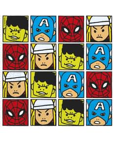 20 serviettes Avengers