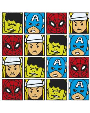 20 Serviettes en papier Avengers