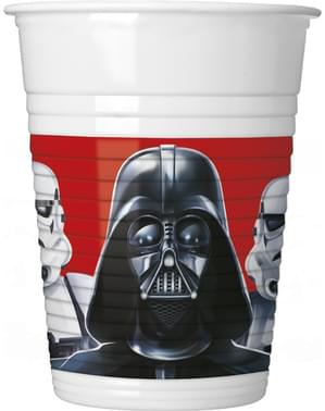 8 gobelets en plastique Star Wars La Bataille Finale