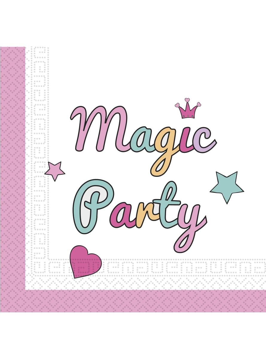 20 servilletas - Magic Party