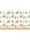Nappe en plastique cactus et lama