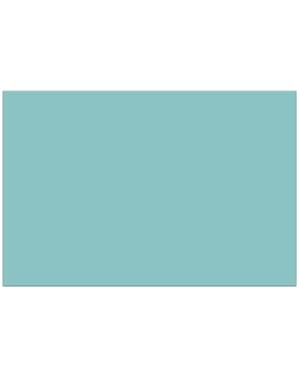 Nappe en plastique bleu turquoise