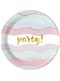 8 Elegant Pastel Hues plates (23 cm)