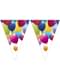 Colourful balloons banner
