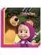 20 Masha and The Bear napkins (33x33 cm)