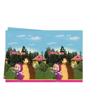 Nappe  en plastique Masha et Michka