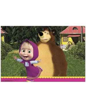 Masha og Bjørnen bordduk