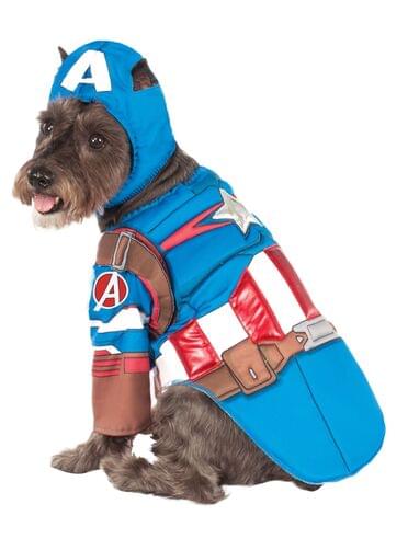 Captain America Costume for dogs