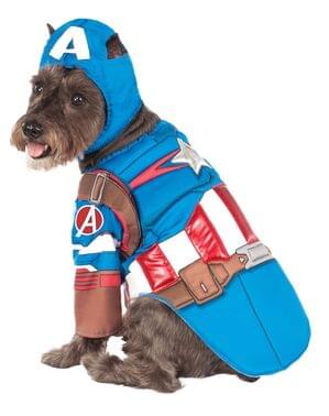 Costum Captain America Civil War pentru cățel