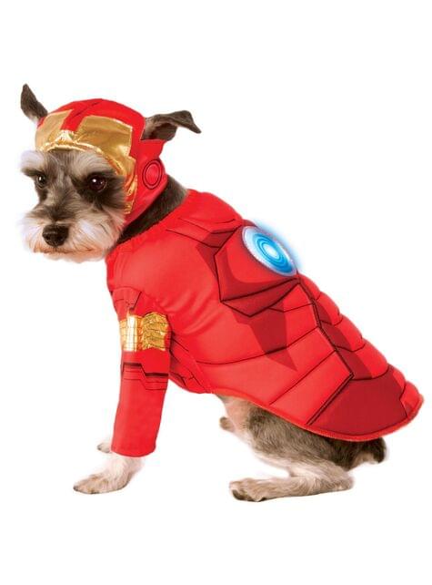 Iron Man Avengers Kostum Fur Hunde 24h Versand Funidelia