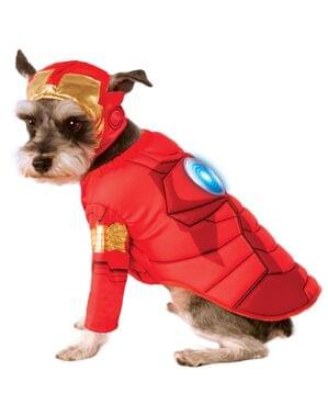 Déguisement Iron Man Avengers pour chien