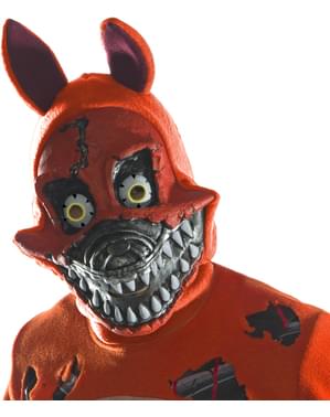 Mask Nightmare Foxy 3/4 för vuxen - Five Nights at Freddy's