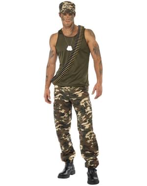 Army Guy täiskasvanute kostüüm