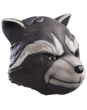 Deluxe Rocket Racoon maske til mænd - Guardians of the Galaxy Vol 2