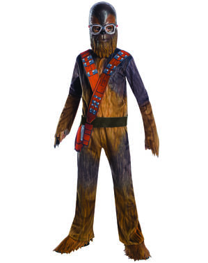 Çocuklar için Chewbacca Deluxe Costume - Yalnız: Bir Yıldız Savaşları Hikayesi