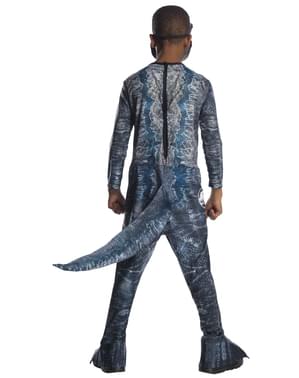 Disfarce de dinossauro Velociraptor Blue para criança - Jurassic World