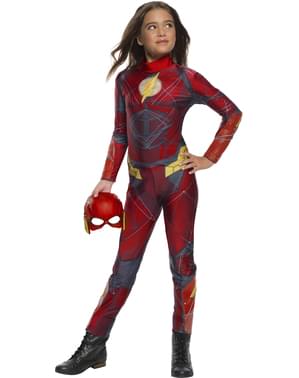 Kostum flash untuk anak perempuan - Justice League