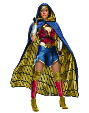 Fato de Wonder Woman Grand Heritage para mulher - Liga da Justiça
