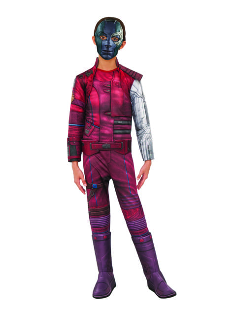 Disfraz de Nebula deluxe para niña - Guardianes de la Galaxia Vol 2