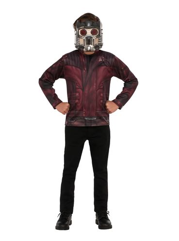 2 Star Lord Deluxe Muscle Chest Child Costume Guardians of The Galaxy Vol 
