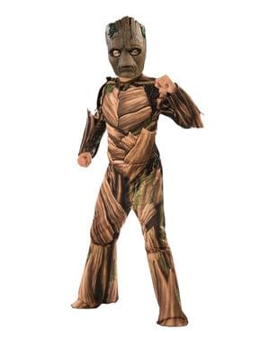 Erkekler için Deluxe Teen Groot kostümü - Yenilmezler: Infinity War