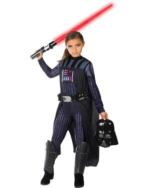 女の子のためのダースベイダー衣装 - スターウォーズ