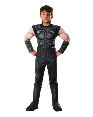 Maskeraddräkt Thor deluxe barn - The Avengers Infinity War