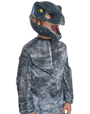 Erkekler için Velociraptor lüks maske - Jurassic World