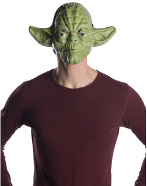 Máscara de Yoda  para adulto - Star Wars