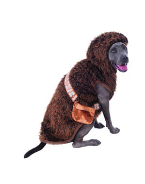 犬用チューバッカコスチューム