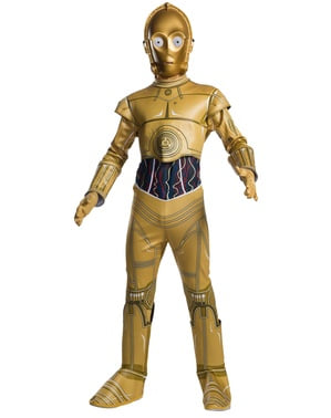 Kostum C3PO untuk anak laki-laki - Star Wars