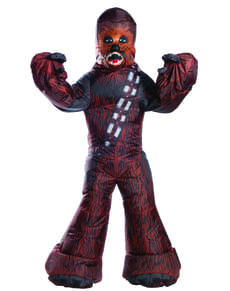 Chewbacca inflatable costume for adults - Star Wars