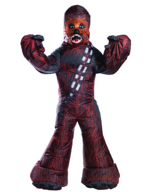 Maskeraddräkt uppblåsbar för Chewbacca för vuxen - Star Wars