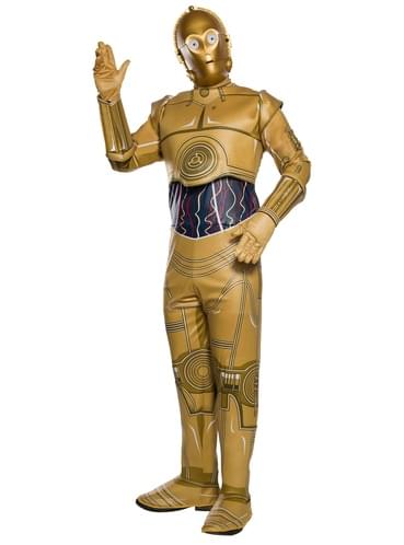 C3PO kostuum voor volwassenen - Wars. Volgende geleverd | Funidelia