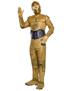 Maskeraddräkt C3PO för vuxen - Star Wars