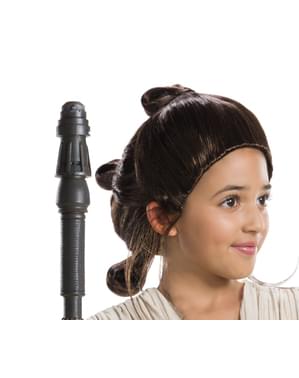 Perruque Rey fille - Star Wars