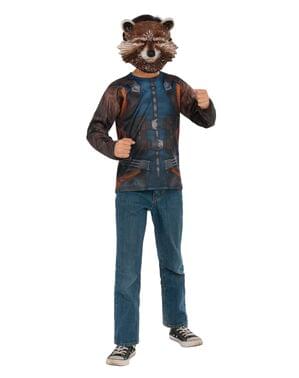 Fato de Rocket Raccoon para homem - Guardiões da Galáxia Vol 2