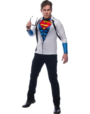 Erkekler için Süpermen kostümü