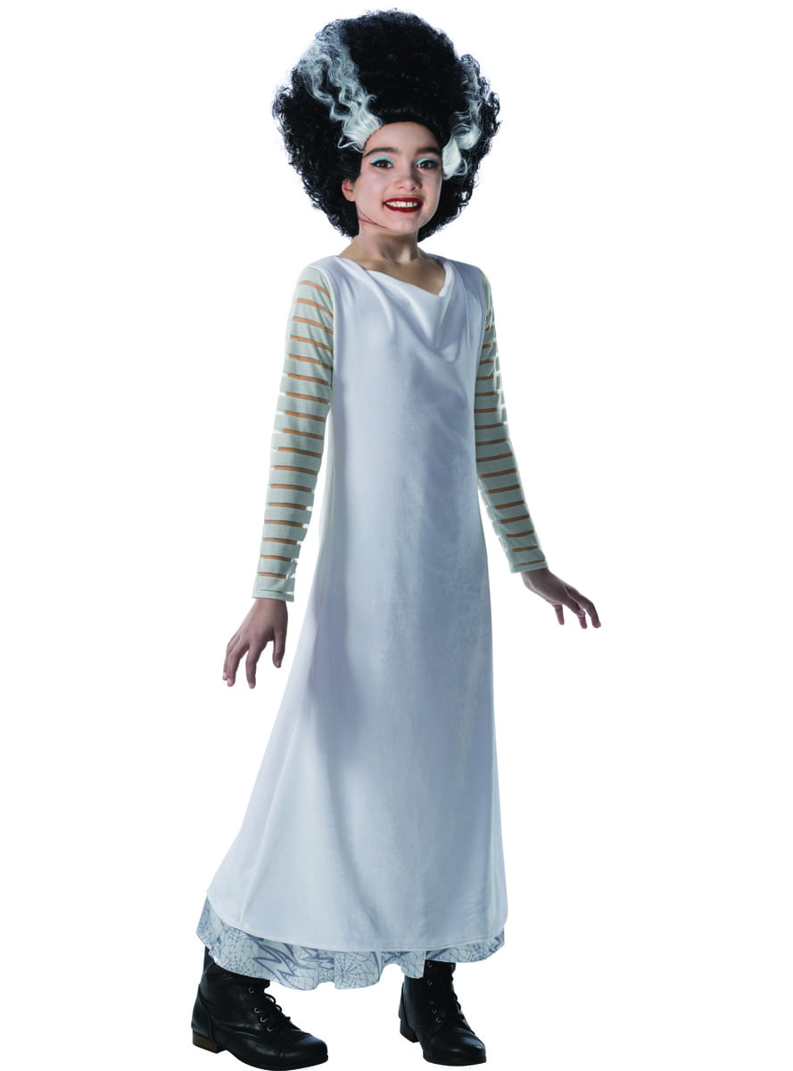 Costume della Fidanzata di Frankenstein per bambina