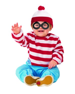 Waldo kostyme til babyer - Hvor er Willy?