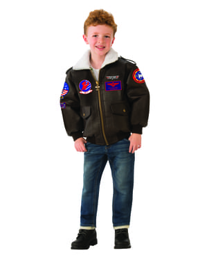 Jaket Top Gun untuk anak laki-laki