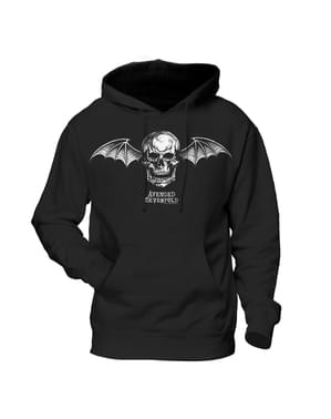 Yetişkinler için Avenged Sevenfold hoodie Ölüm Yarasa Logosu